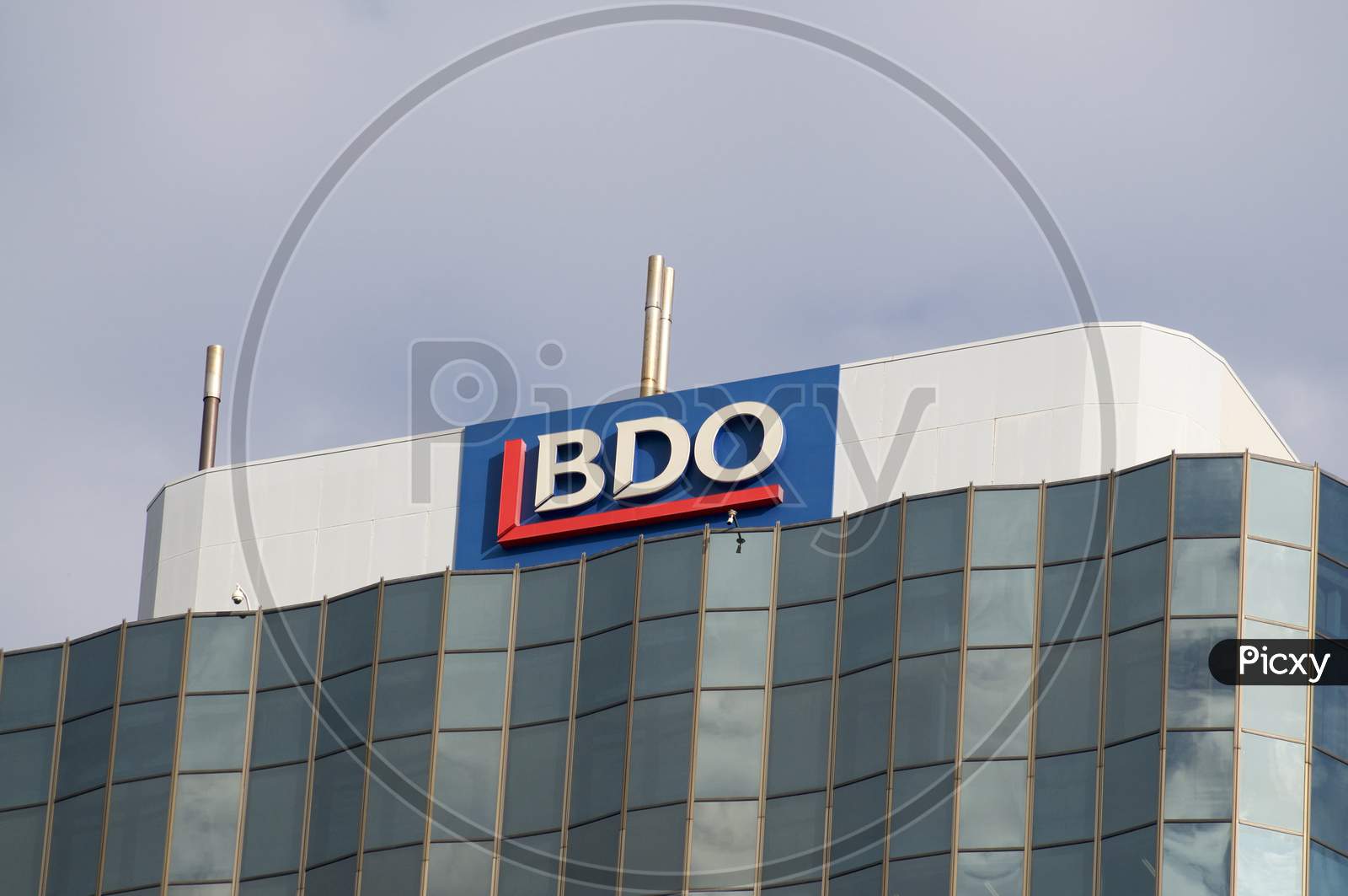 Bdo Logo On A Building In Brisbane