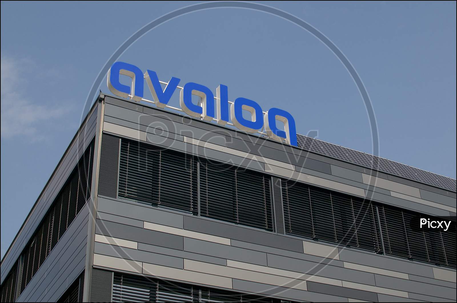 Avaloq Sign On A Blue Sky