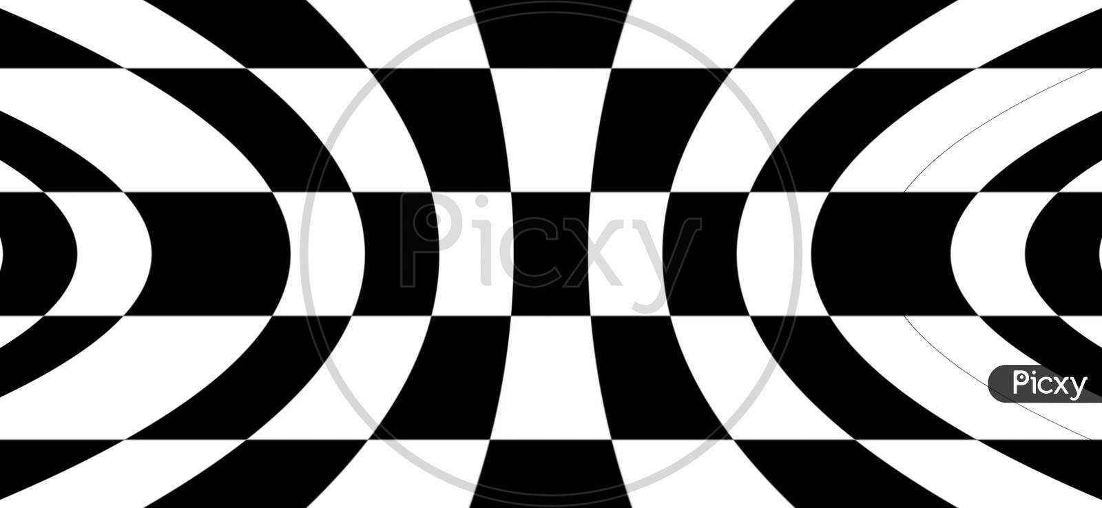 Abstract Lines Seamless Geometric Patterns Background - Geometric Pattern Circle - Abstract Geometric Pattern Squares With Seamless Patterns Background. Black And White Texture. Graphic Modern Pattern