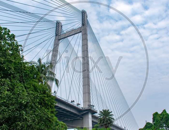 Second Hooghly Bridge, Vidyasagar Setu Landscape photo from princep ghat kolkata west Bengal