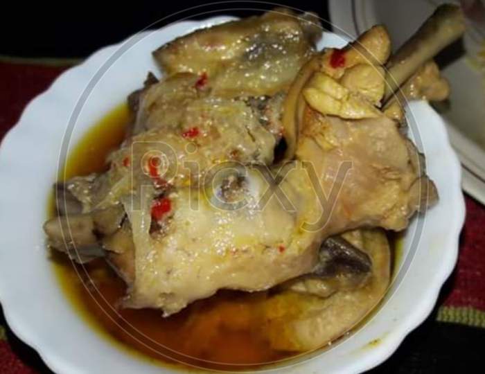 Boiled Chicken Soup