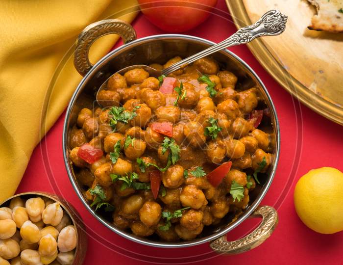 Chole / Chickpeas Masala curry