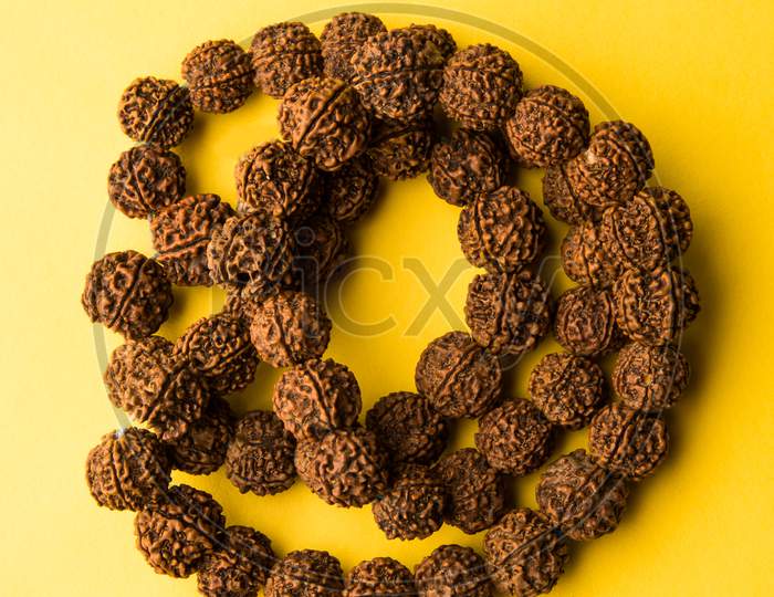 Rudraksha mala or Prayer Beads