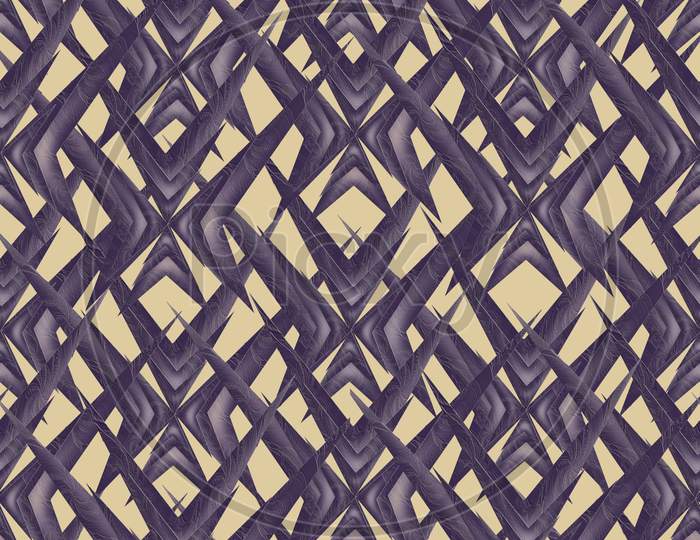 Pointed Shaped Cross  Seamless Pattern