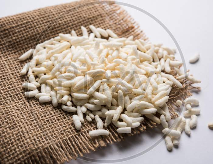 Puffed rice or Murmure