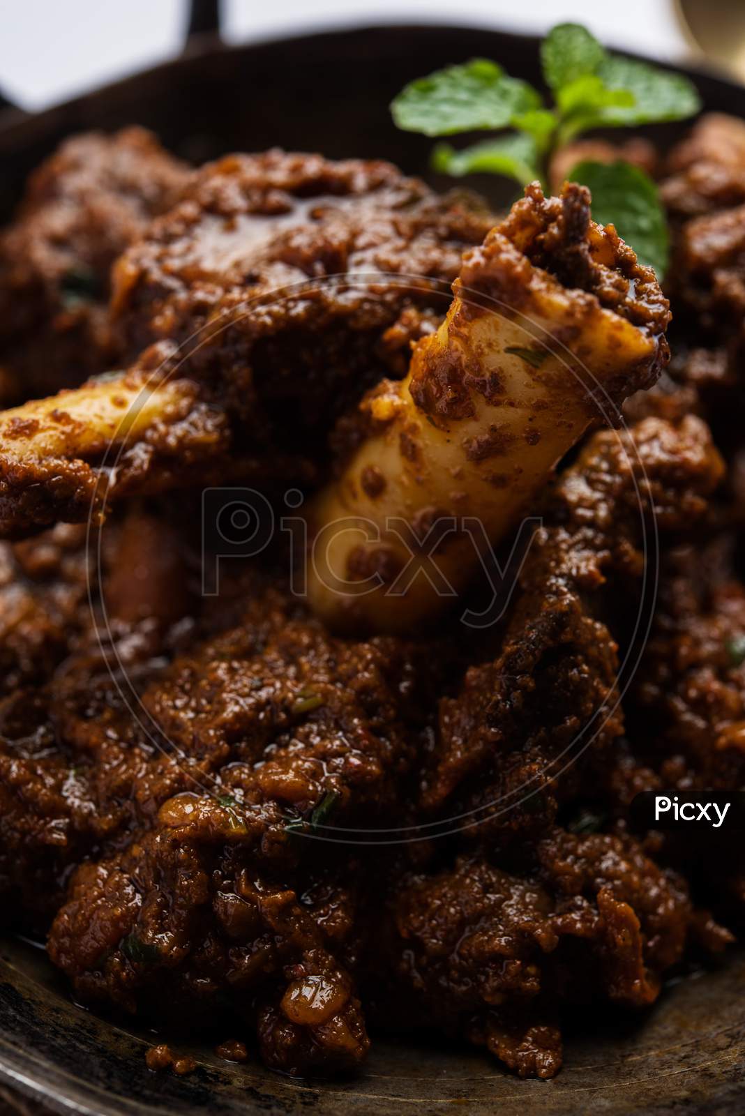 Bhuna Gosht Mutton masala OR Indian Lamb Curry