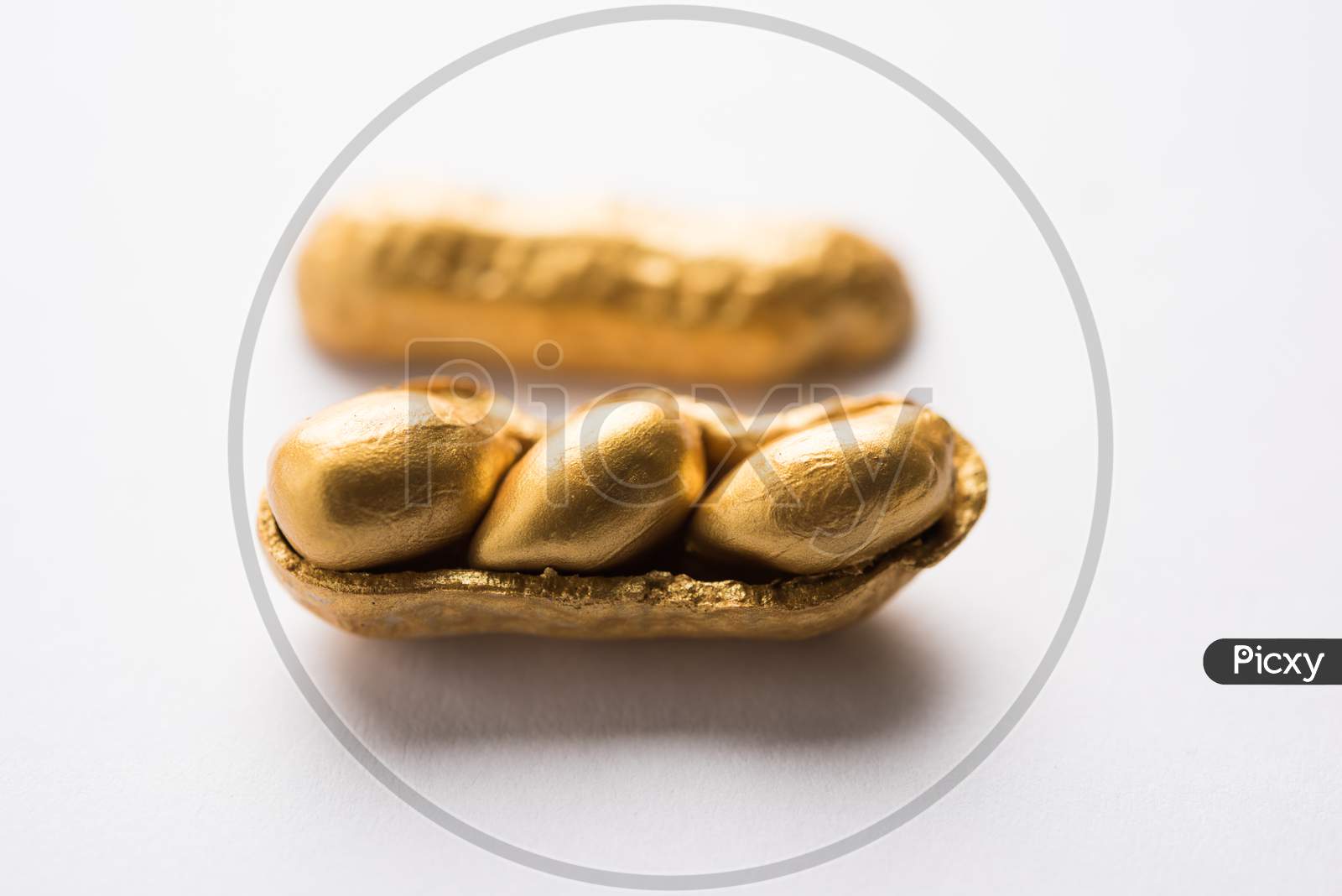 Golden peanut , exclusivity concept