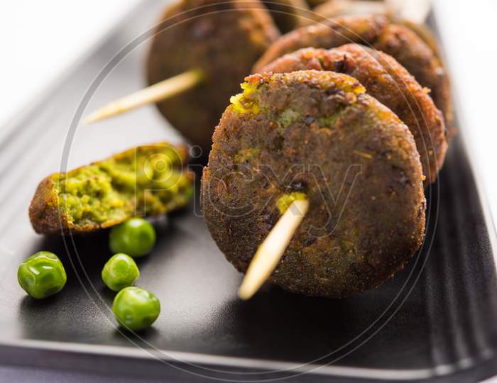 Hara Bhara Kabab or Green Peas Pakora
