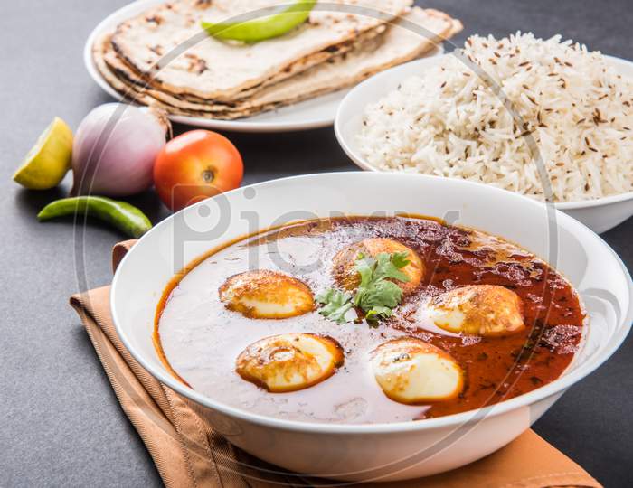 Anda Curry or Egg masala gravy