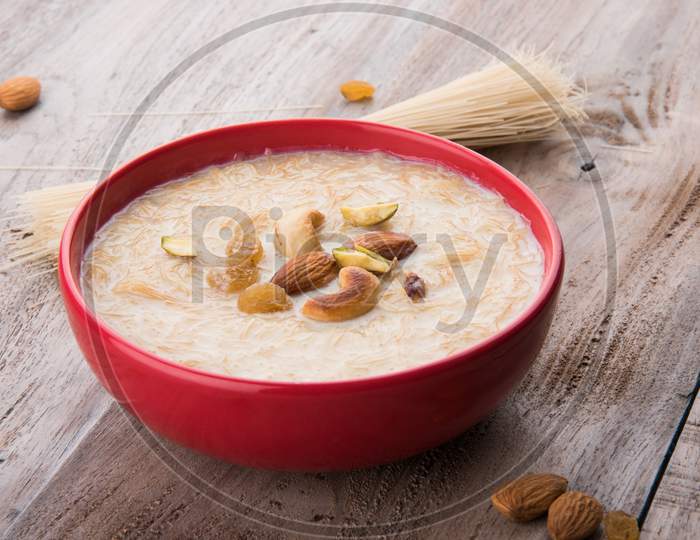 Image Of Khir Or Kheer Payasam Also Known As Sheer Khurma Seviyan RB016500 Picxy