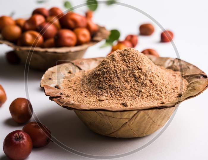 Borkut powder of Indian Jujube ber or berry