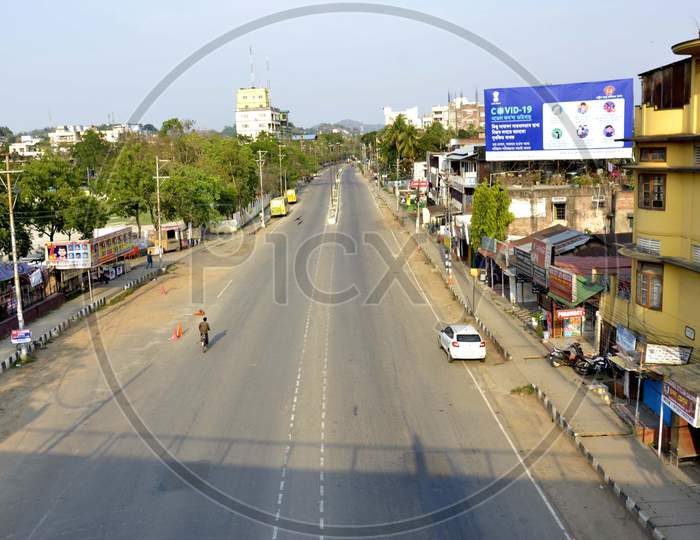 A view of deserted road