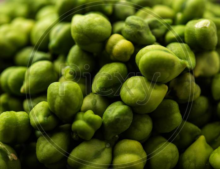 Fresh Green Chickpeas OR  Harbara