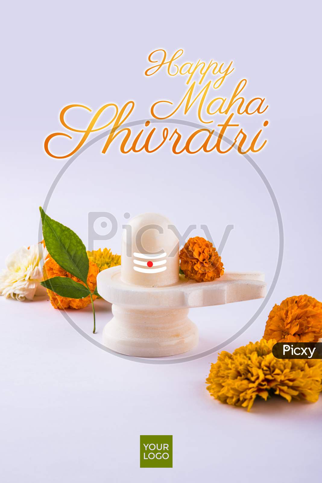 Happy Maha Shivaratri greeting card