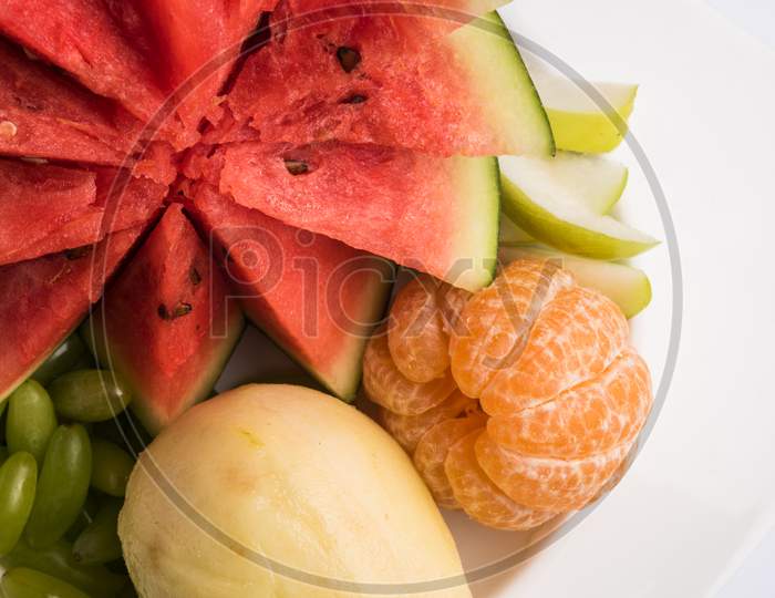 fruit salad or cut fruits