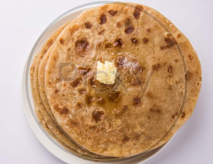 Indian sweet Puran Poli / Puranpoli / Holige / Obbattu