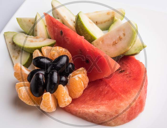 fruit salad or cut fruits