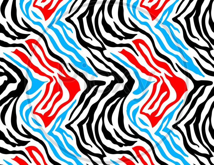 Abstract Seamless Pattern With Lines