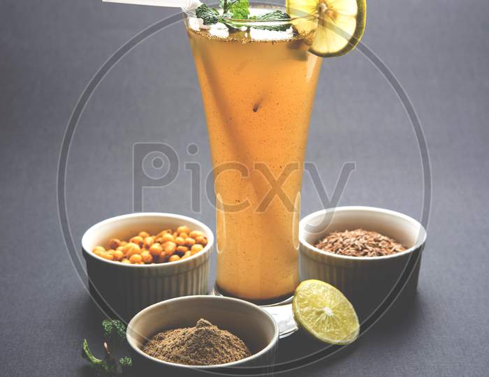 Jal-Jeera OR Jaljira, Indian Cumin flavoured drink