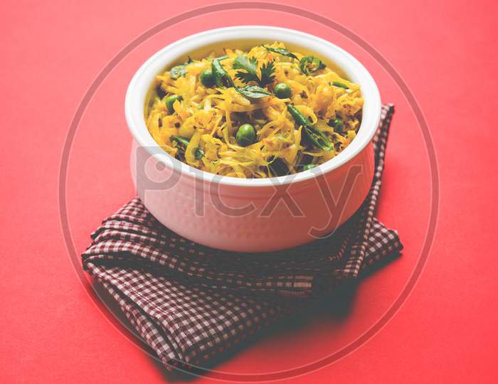 Cabbage OR Patta Gobi Sabji / Curry
