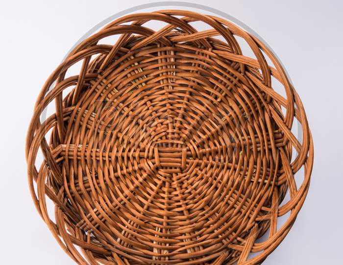 Empty cane basket / tokri / Topli