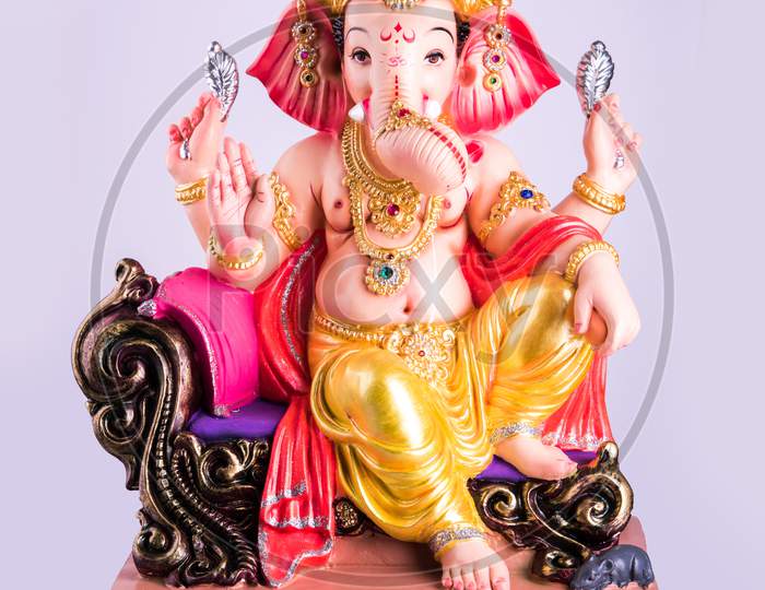 Lord Ganesha Idol, isolated