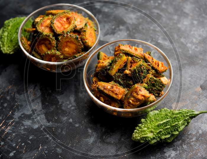Karela Achar / Bitter Gourd Pickle, popular Indian recipe