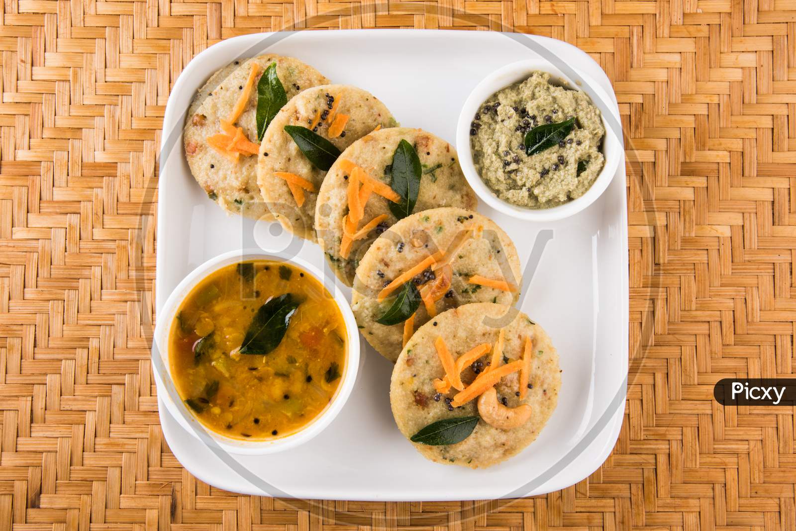 rava idli or idly south indian food
