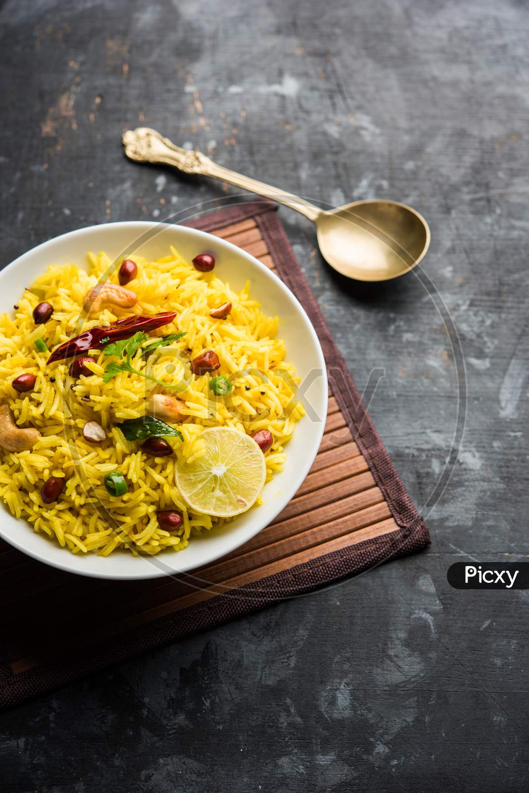 Lemon Rice / Fodnicha bhat