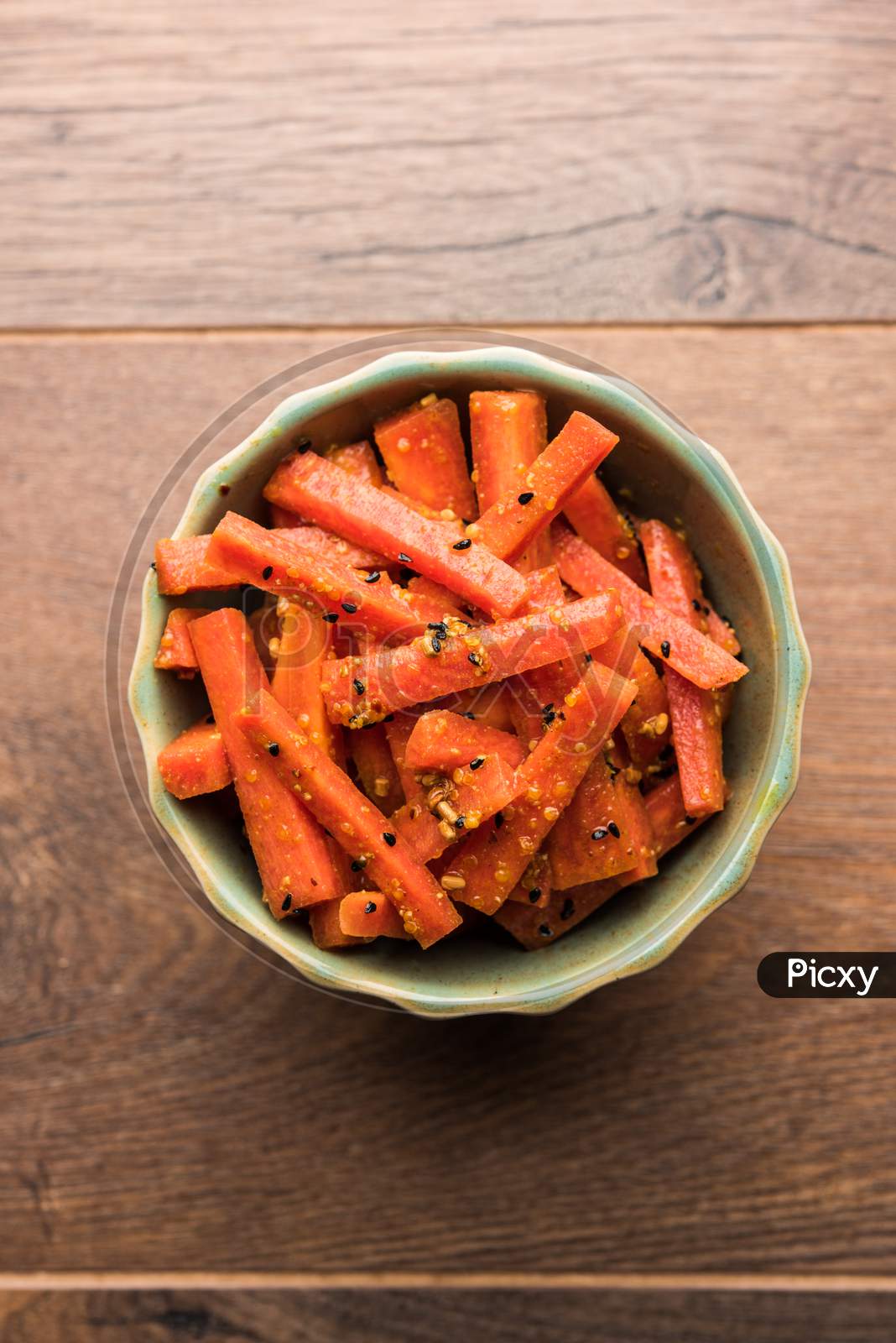 Carrot Pickle / Gajar ka Achar or loncha
