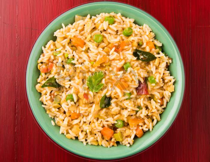 sambar Rice or sambhar rice or khichadi