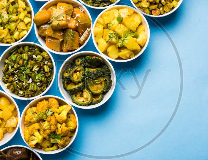 Indian sabzi / vegetable fry recipes