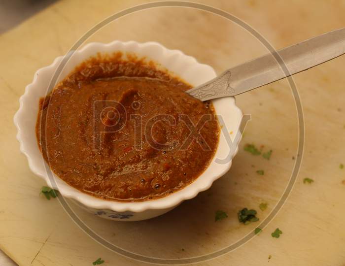 Indian spicy chutney