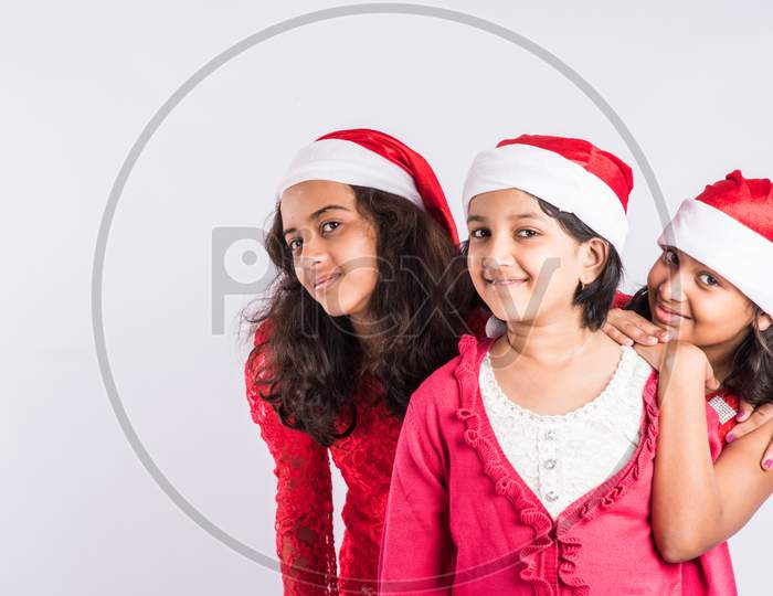 Indian Kids celebrating Christmas / X-mas