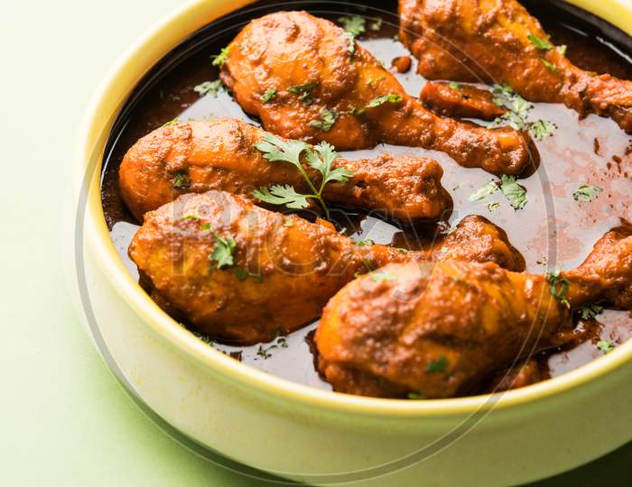 Chicken tangdi/tangri masala or chicken drumstick/leg curry