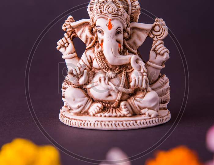 Ganesha idol for Ganesh Chaturthi festival