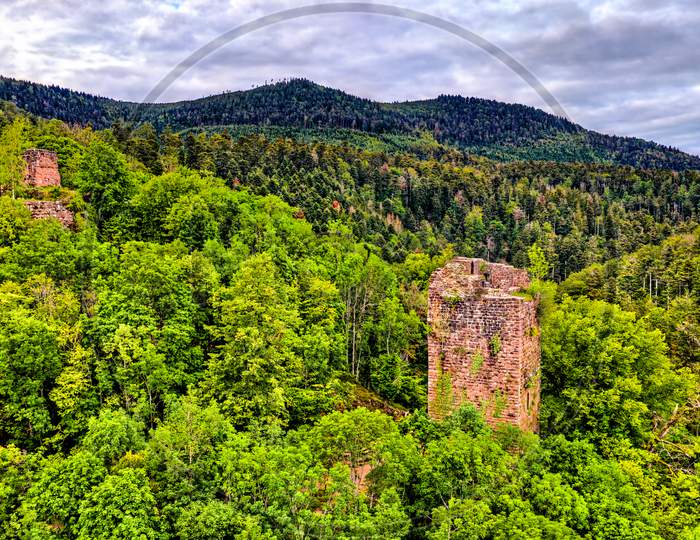 Nideck Castle In The Vosges Mountains - Bas-Rhin, Alsace, France