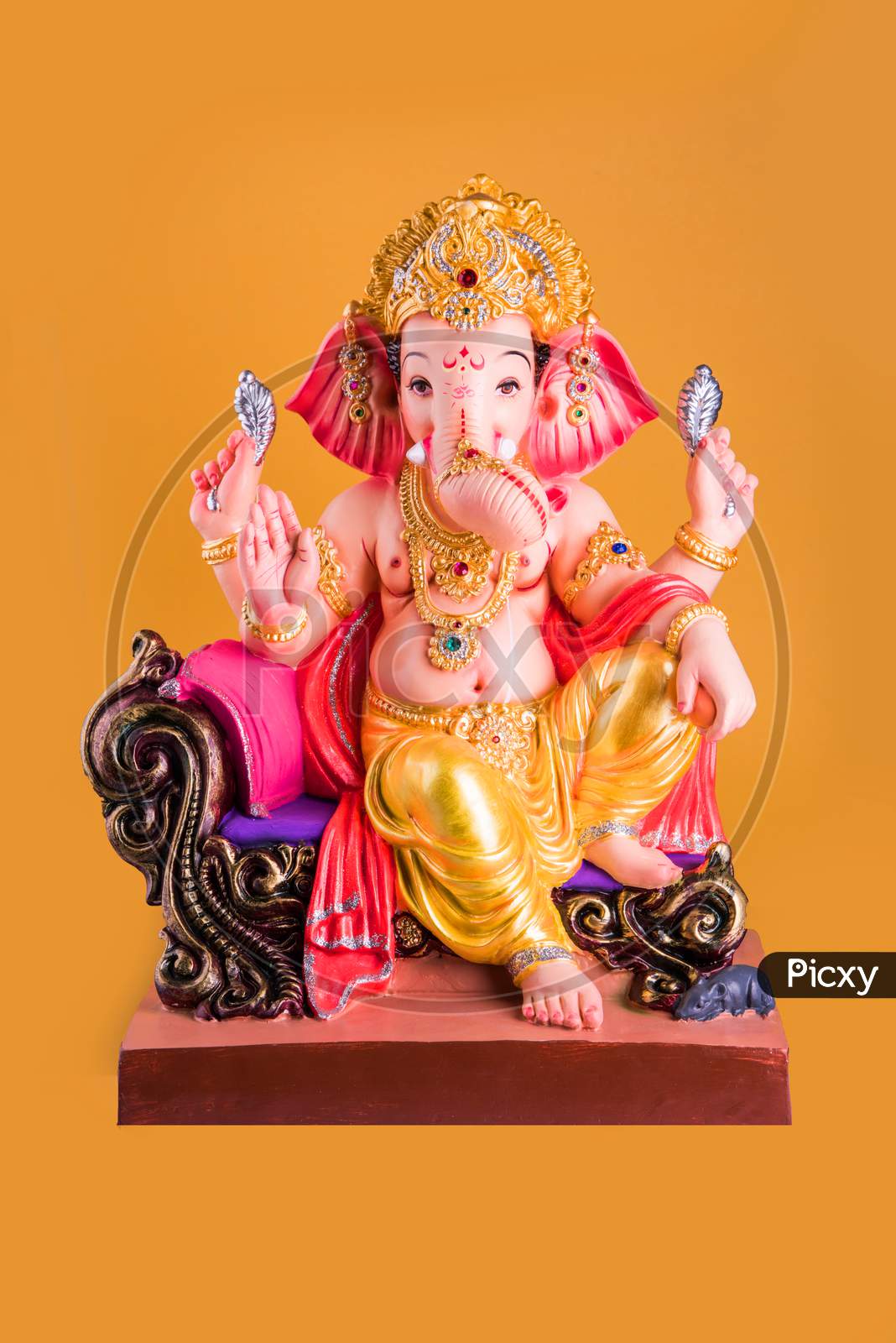 Lord Ganesha Idol, isolated