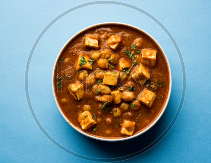 Chole Paneer curry