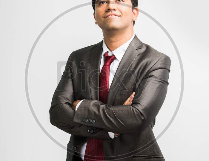 portrait of Indian young businessman