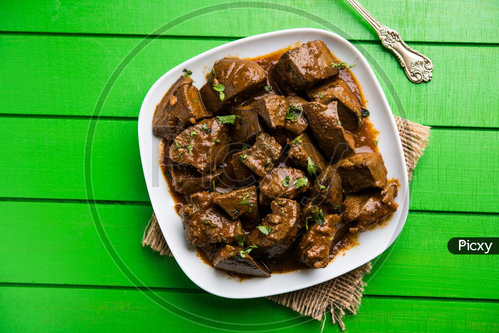 Mutton Liver fry or Kaleji masala
