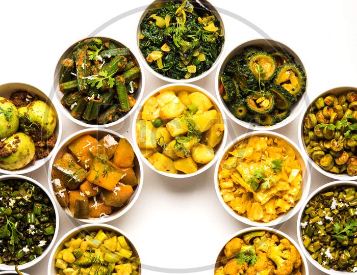 Indian sabzi / vegetable fry recipes