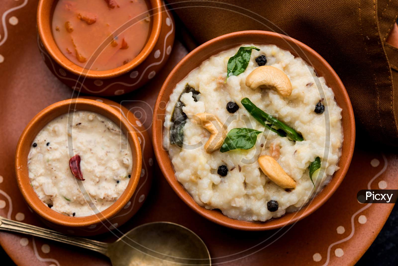 Ven pongal is a popular south indian food especially in tamilnadu