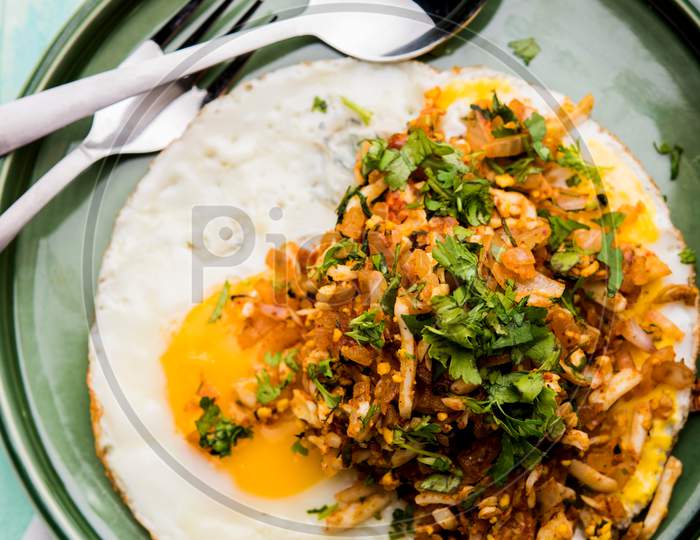 Anda Ghotala or Egg ghotala