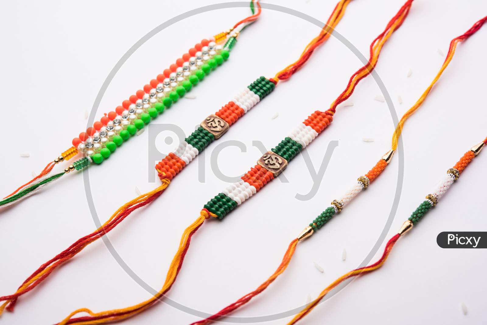 Tricolour Rakhi for Independence Day / Raksha Bandhan which is on the Same Day in 2019