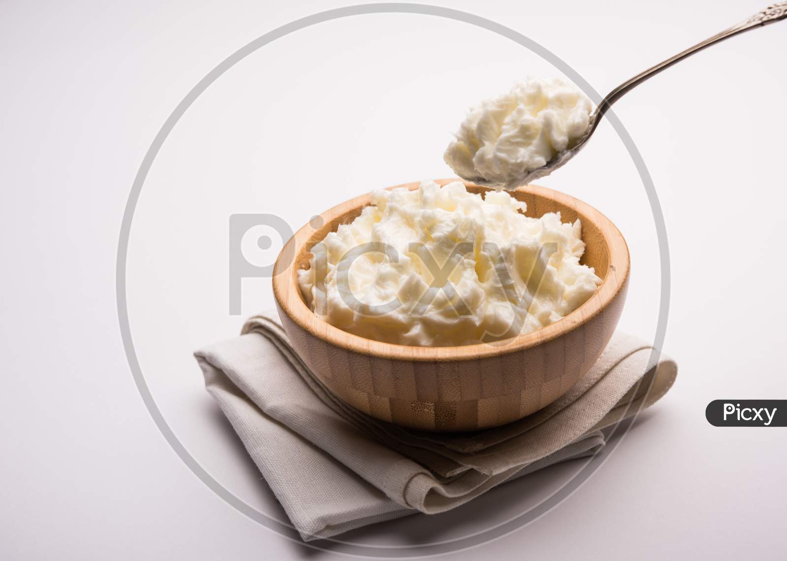white butter or makhan/makkhan in a bowl