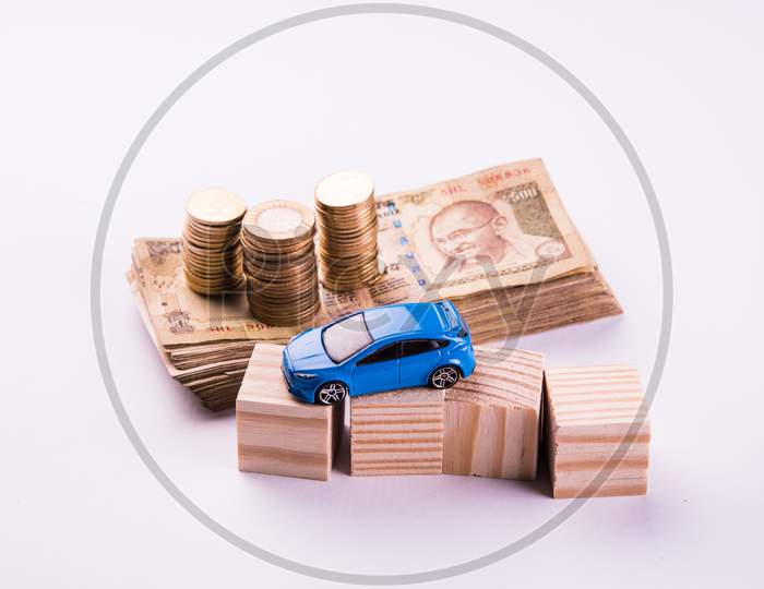 India and Auto Finance/ Loan or buying concept