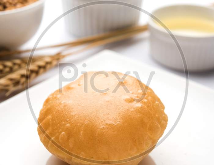Fried Puri or Poori