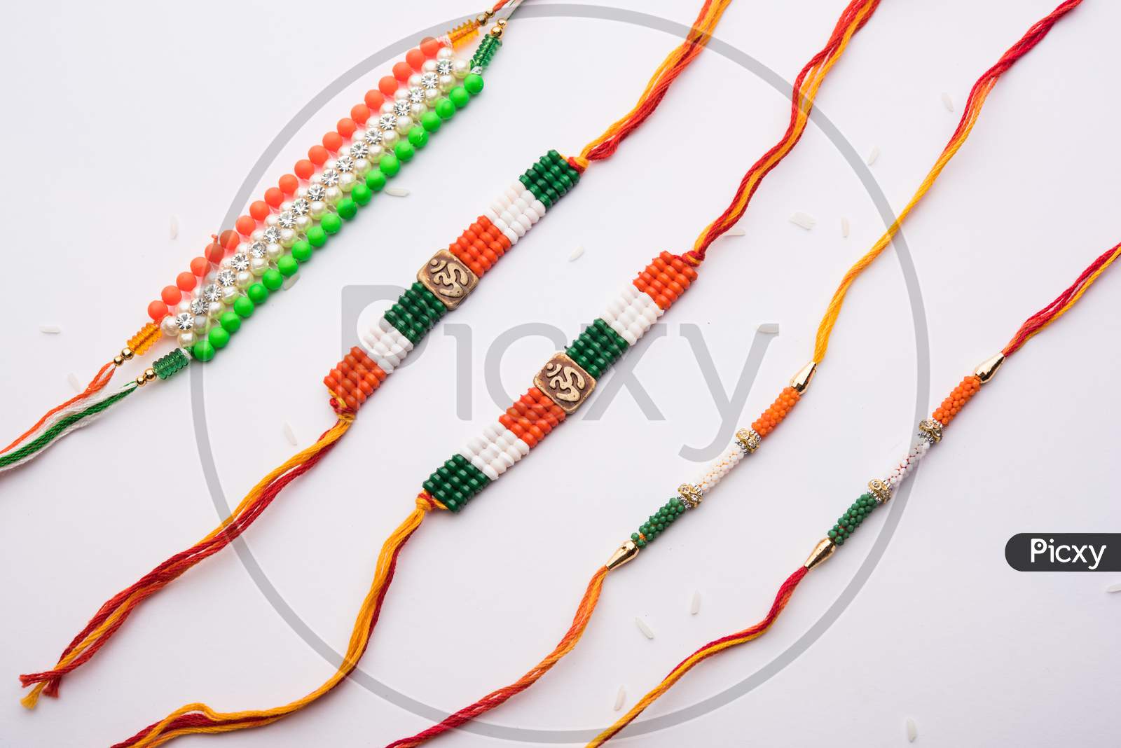 Tricolour Rakhi for Independence Day / Raksha Bandhan which is on the Same Day in 2019