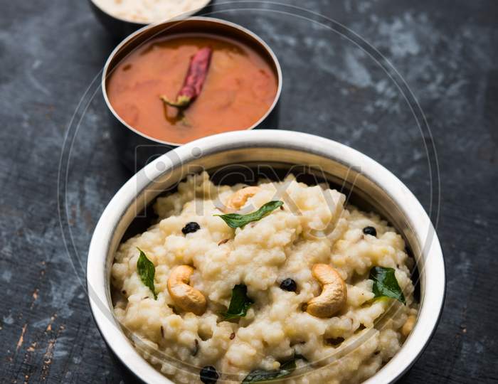 Ven pongal is a popular south indian food especially in tamilnadu